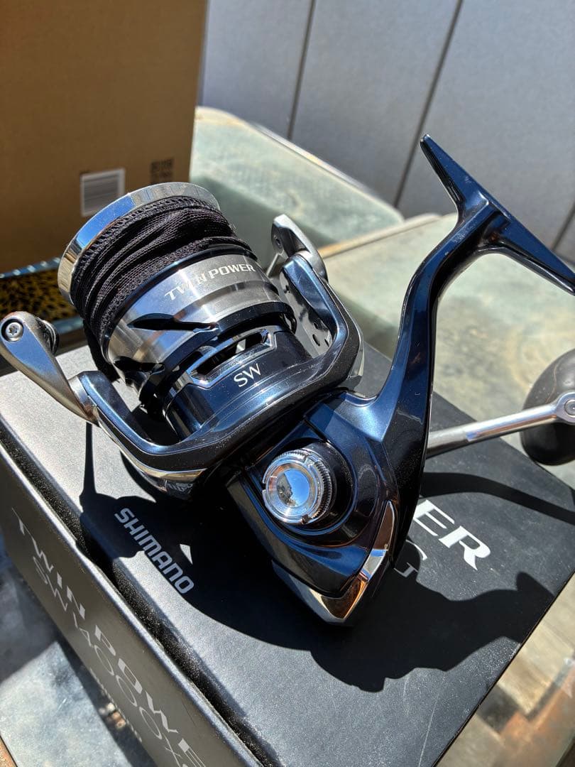 TWIN POWER SW14000XG スピニングリール　 換えスプール付き