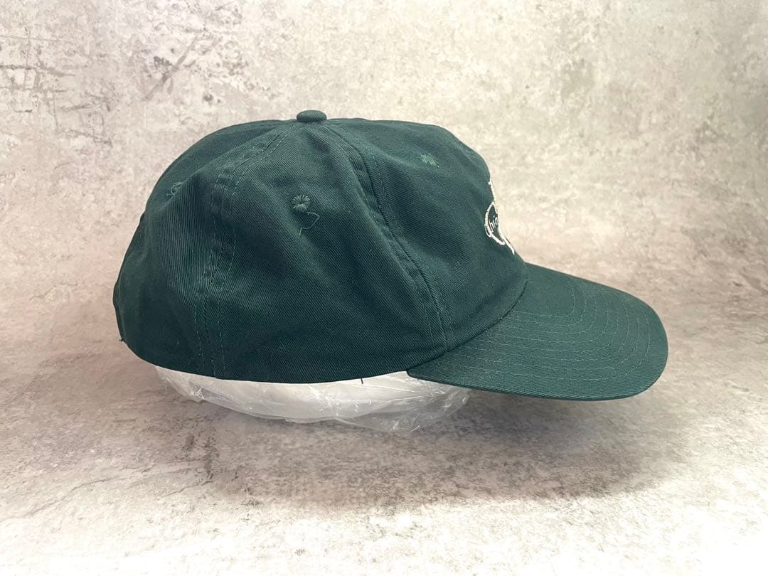 90s USA製 カルバンクライン キャップ グリーン ビンテージ