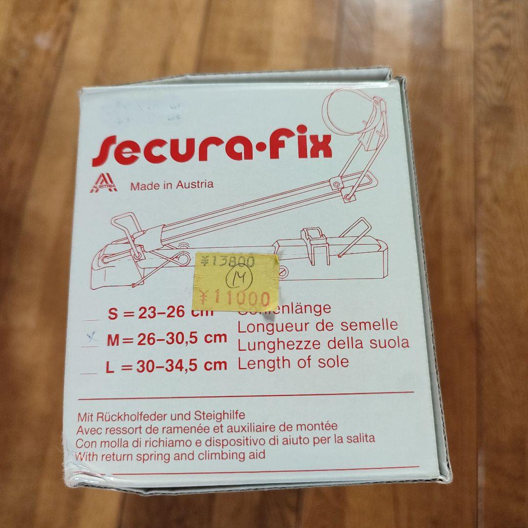 Secura-Fix スキー用バインディング 黒 サイズM