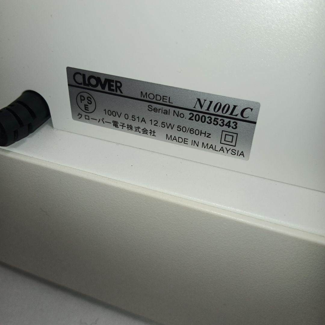 【美品】レジスター クローバー電子 CLOVER N100LC 店舗用品