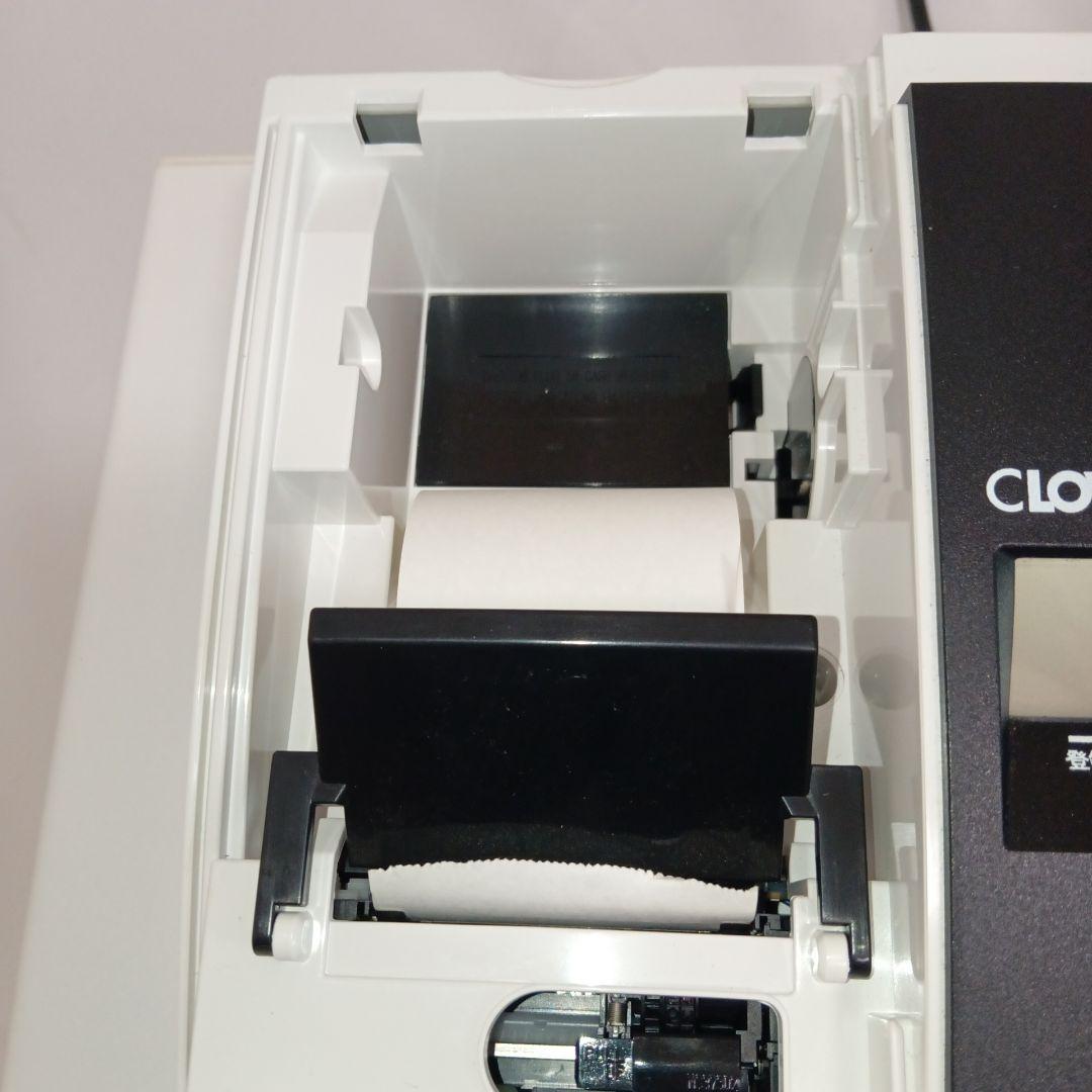 【美品】レジスター クローバー電子 CLOVER N100LC 店舗用品