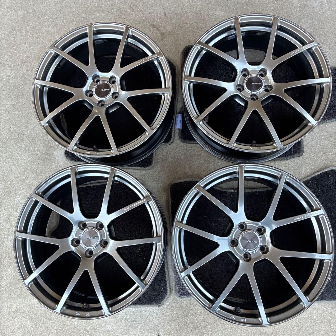【鍛造】RAYS WALTZ FORGED S5 18in 2本(4本セット①)