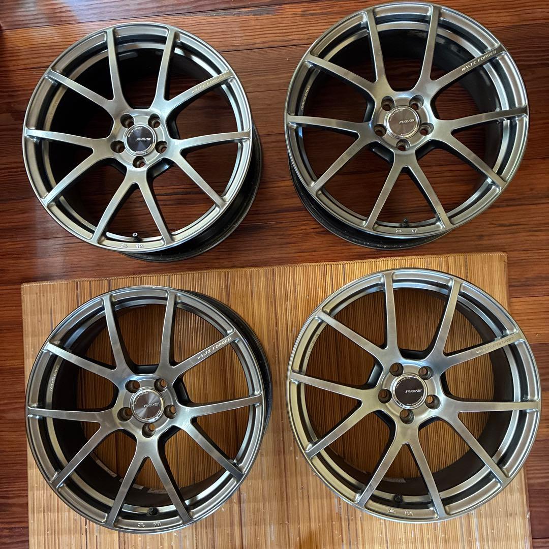 【鍛造】RAYS WALTZ FORGED S5 18in 2本(4本セット①)