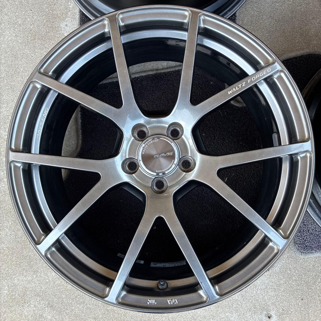 【鍛造】RAYS WALTZ FORGED S5 18in 2本(4本セット①)