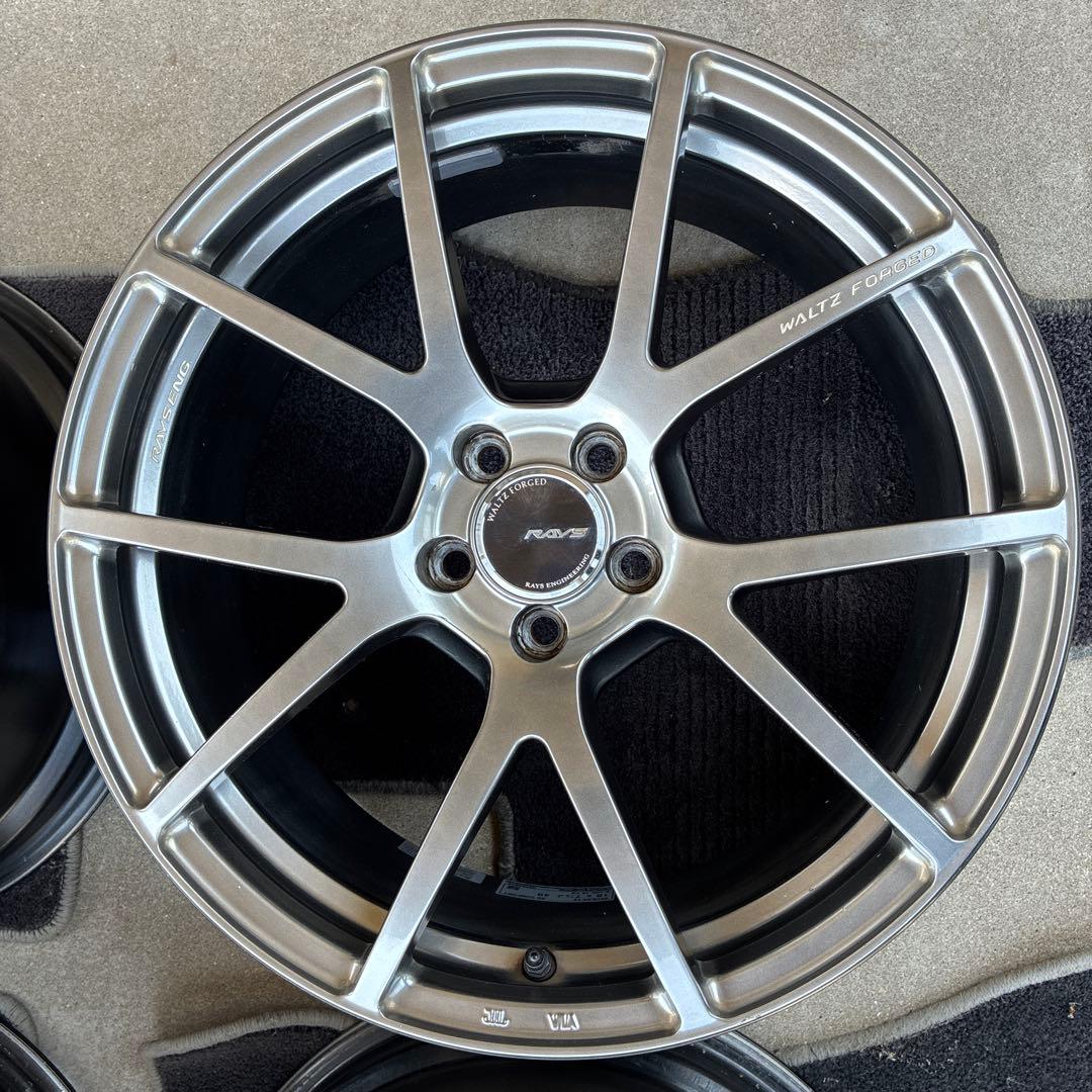 【鍛造】RAYS WALTZ FORGED S5 18in 2本(4本セット①)