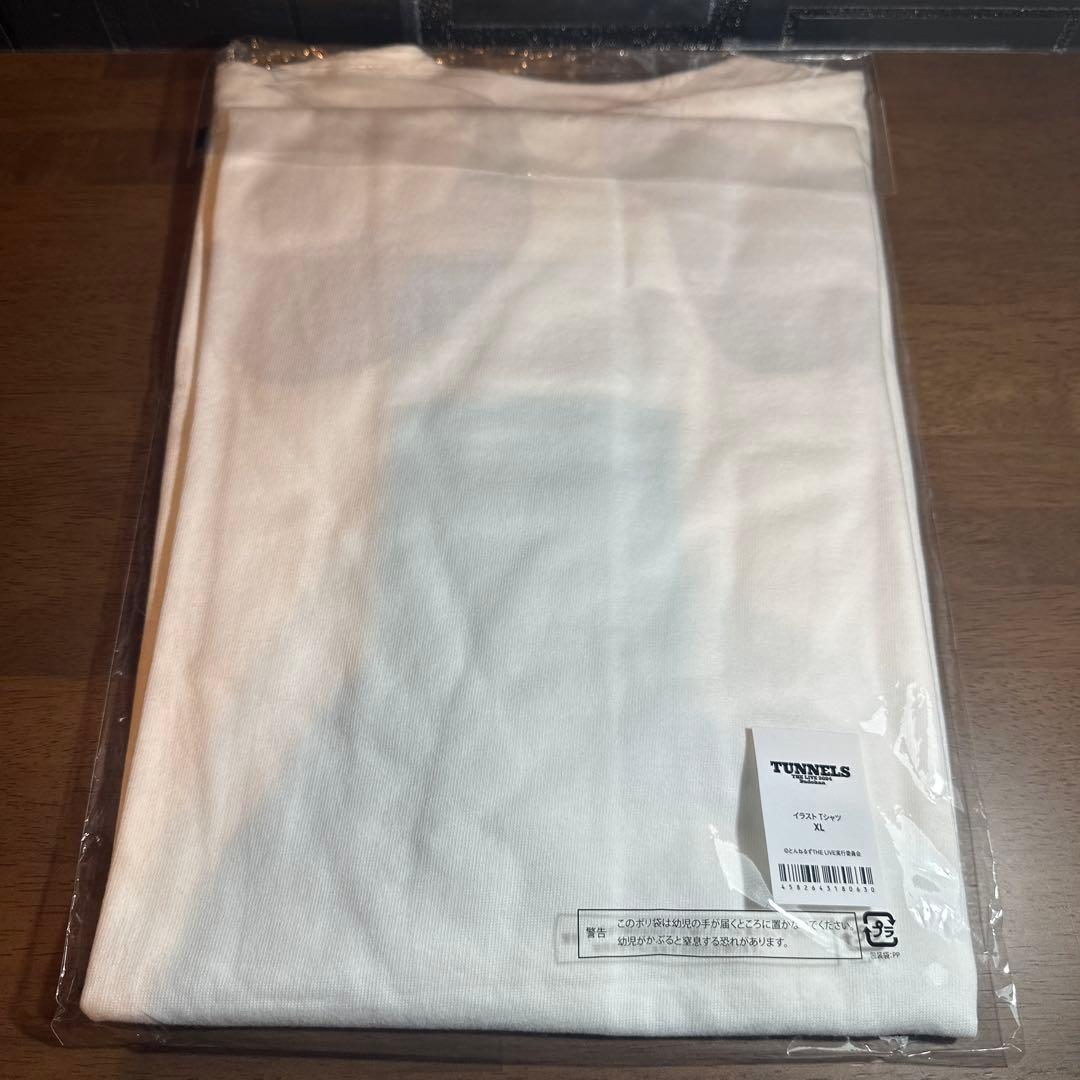 【送料無料&24時間以内に発送】とんねるずイラストTシャツ（XL）　ラスト1点