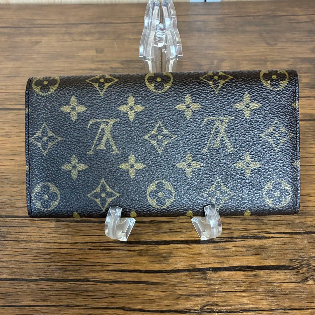 【美品】LOUIS VUITTON 長財布 ポルトフォイユ サラ モノグラム