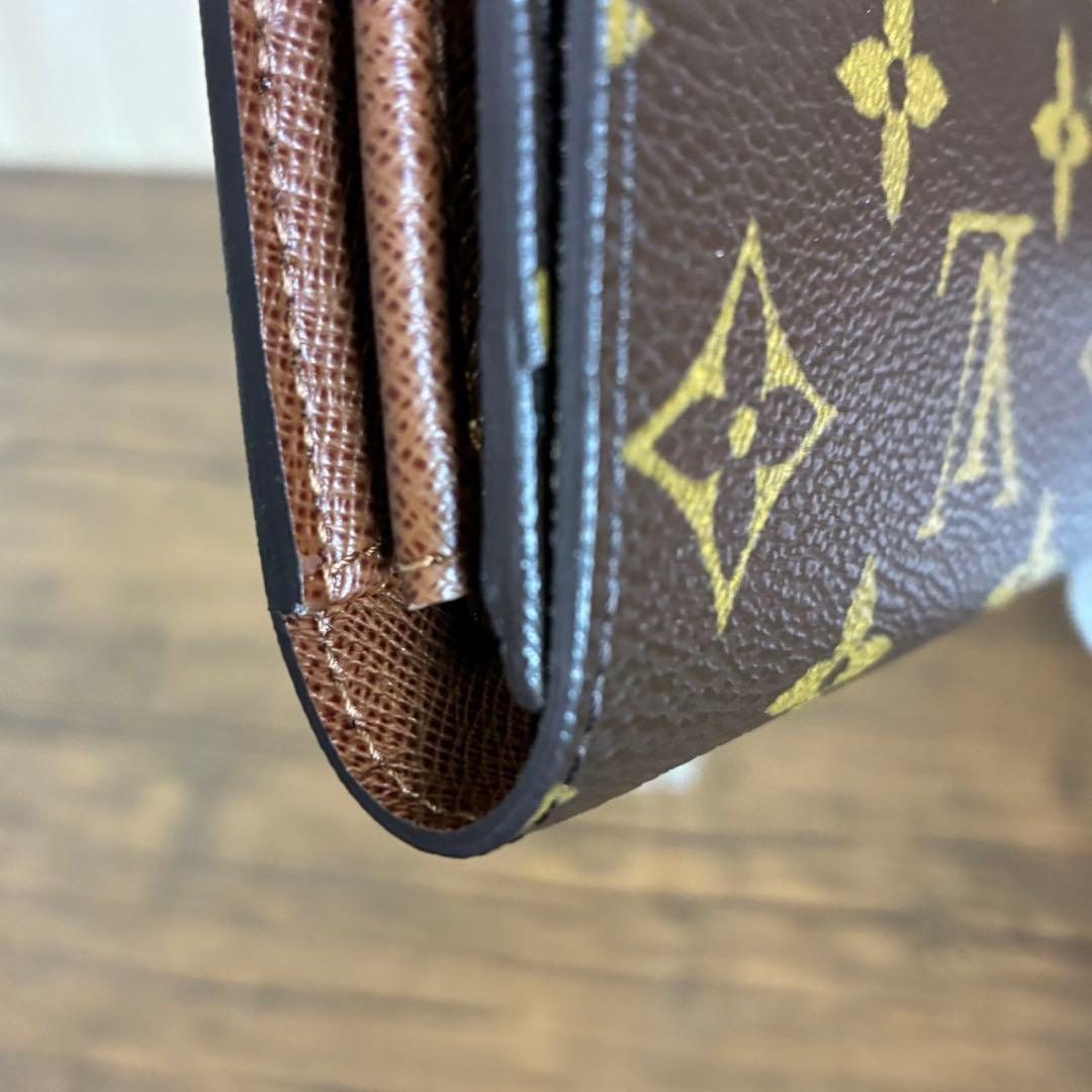 【美品】LOUIS VUITTON 長財布 ポルトフォイユ サラ モノグラム