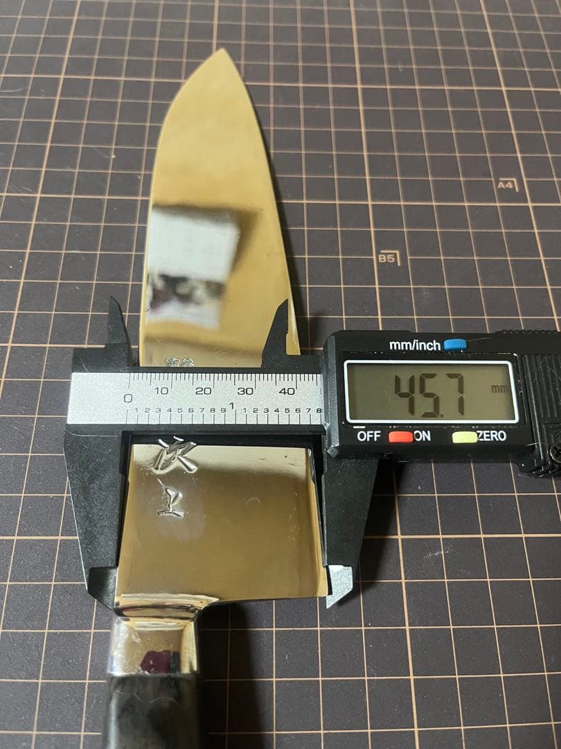 IWC有次 上 京都特製 三徳包丁 刃渡り18cm 超鏡面 全鋼 包丁