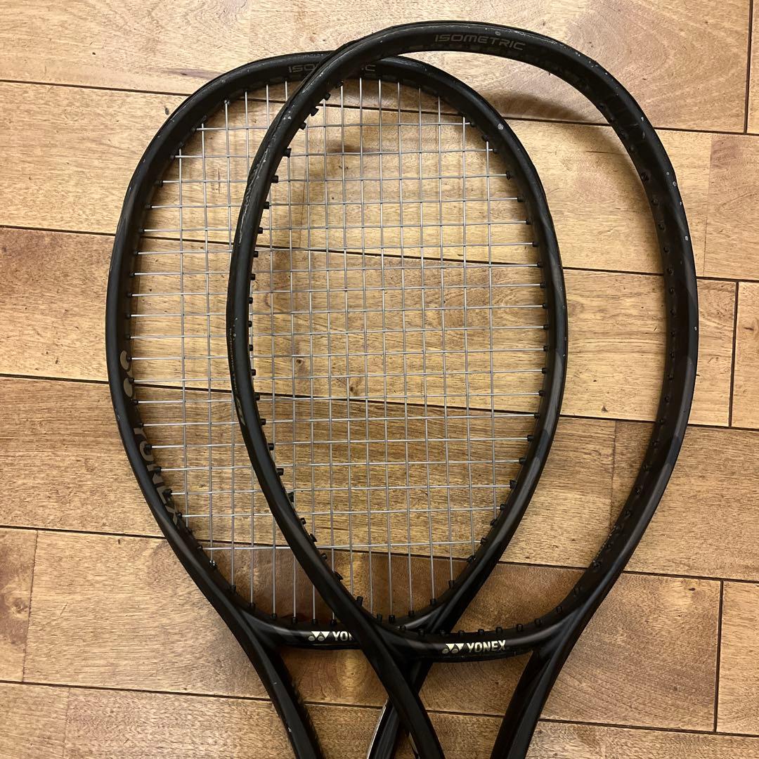 YONEX ブイコア(ブラック)ラケット 2本セット