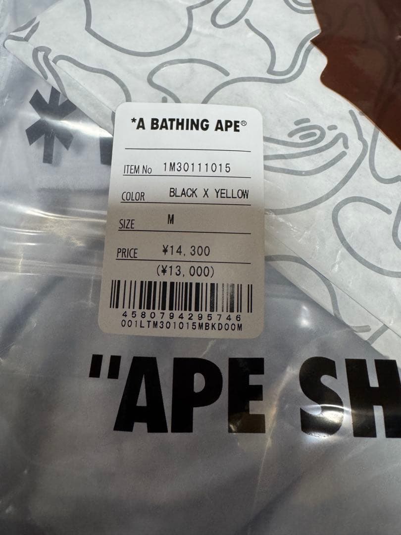 トップス BAPE 1ST CAMO BIG APE HEAD LS TEE