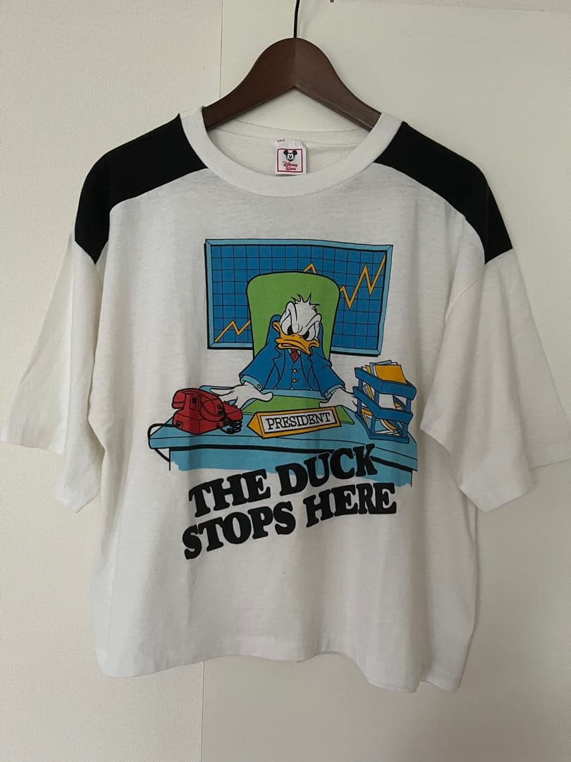 ディズニー ヴィンテージ ドナルド ダック 大統領 Tシャツ XLサイズ WDW