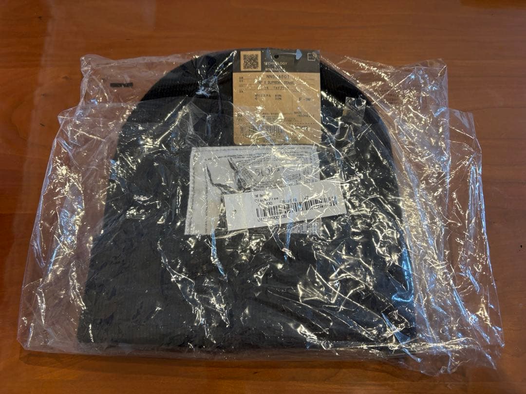 THE NORTH FACE Supreme ニット帽 ブラック