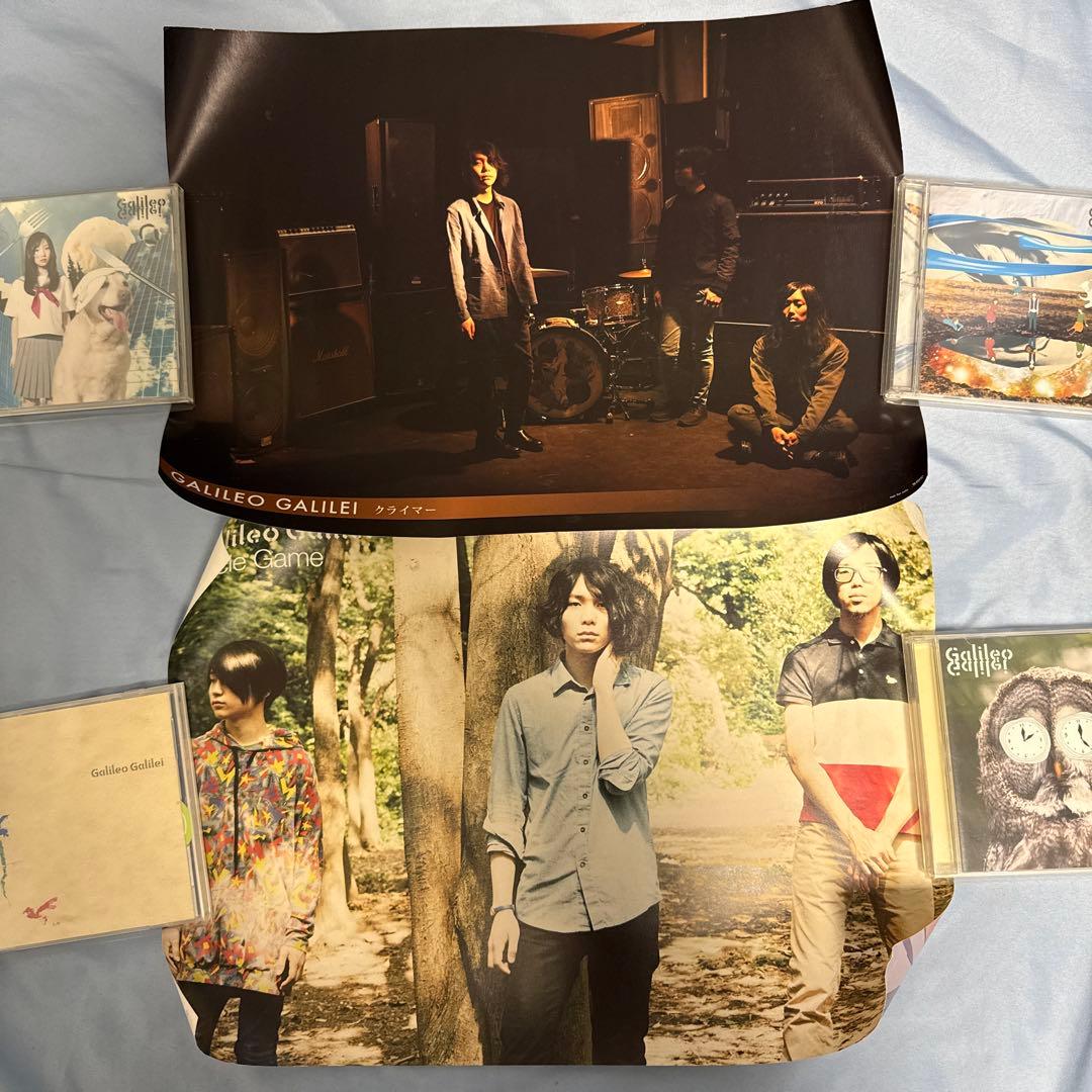 Galileo Galilei Warbear BBHF CD ポスター等セット