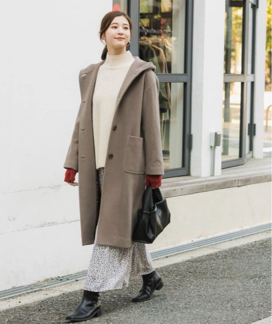 ☆美品☆アーバンリサーチ 定価20,900円 オーバーフードコートフリーサイズ