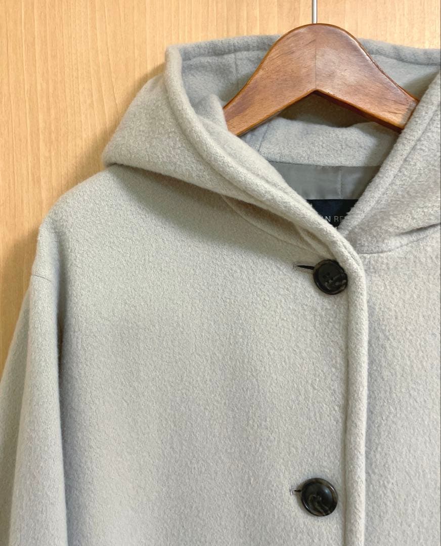 ☆美品☆アーバンリサーチ 定価20,900円 オーバーフードコートフリーサイズ