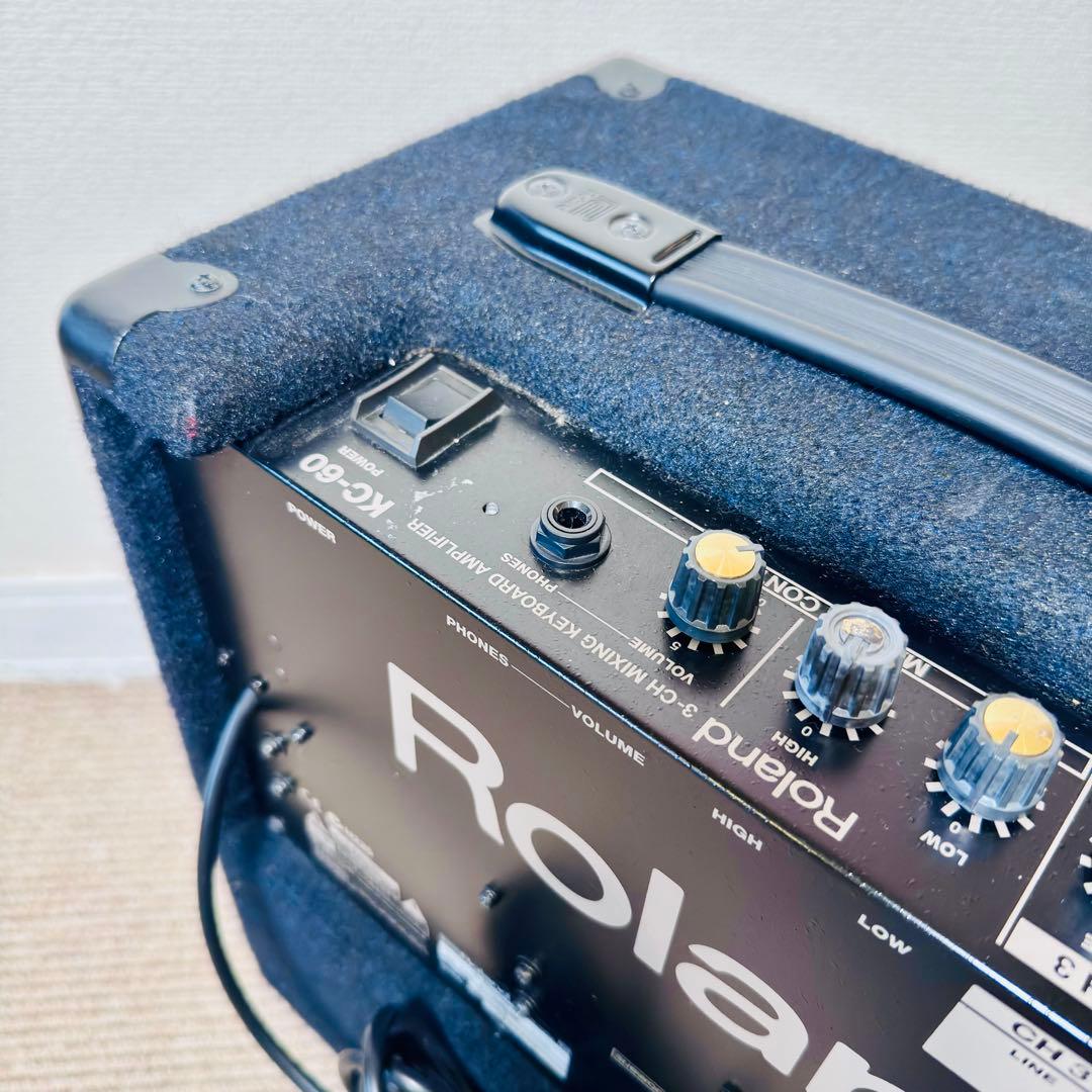 美品☆動作良好☆Roland☆KC-60☆キーボードアンプ☆3chミキサー☆