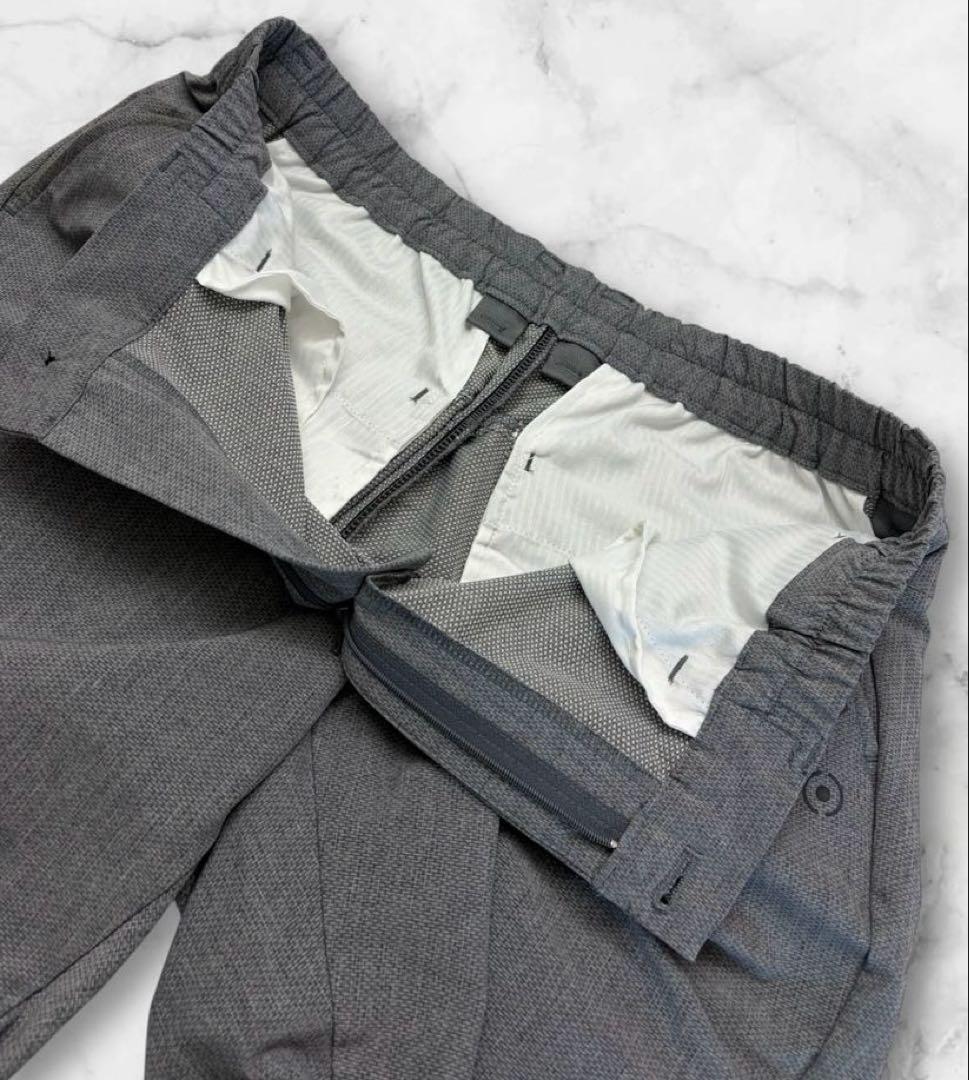 美品✨ピン　ゴルフ　吸水 速乾 軽量 ナイロンリップストレッチパンツ　LL