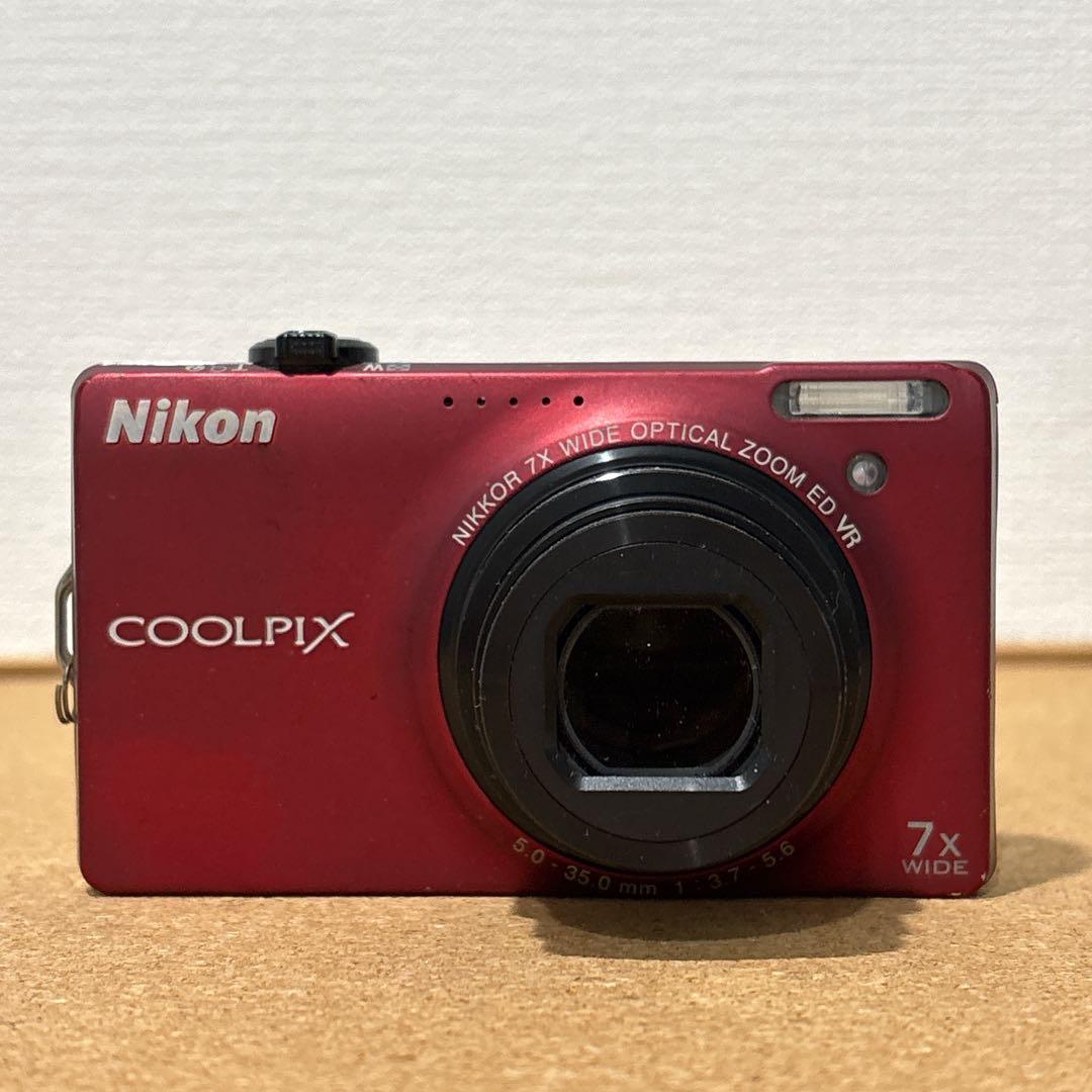 実写美⭕️訳あり【動作確認済】Nikon COOLPIX S6000 デジカメ