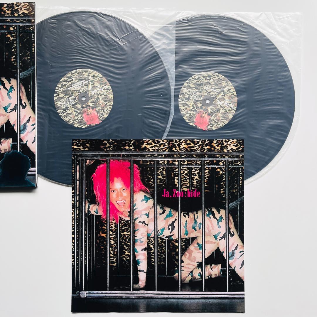 美品2LP レコード hide Ja, Zoo X Japan エックスジャパン