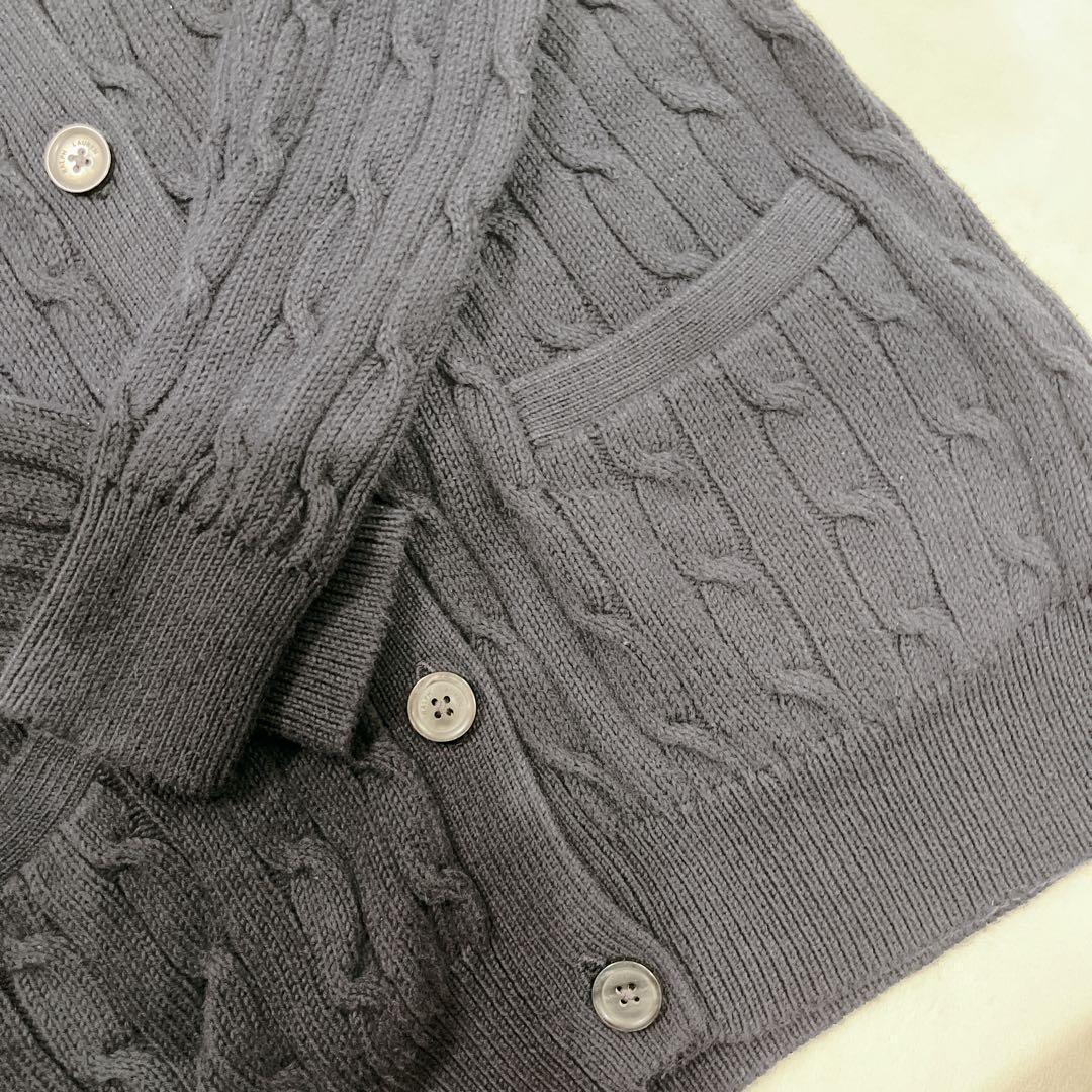 Polo Ralph Lauren ネイビー Vネックカーディガン M