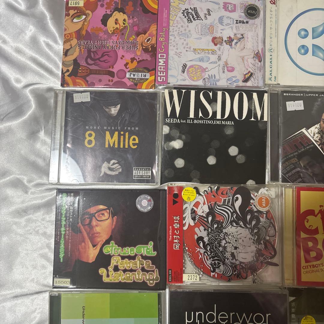 レンタル落ちCD　ラップ　テクノ　電子音楽　まとめ売り