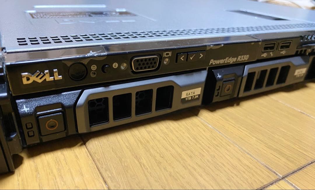 Dell R330 サーバー Xeon/24GB/2TB iDRAC付 2PSU