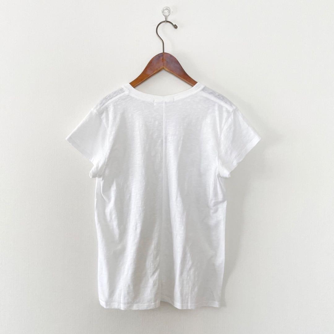 新品2024SSドゥーズィエムクラス 【CALUX/キャラクス】VネックTシャツ