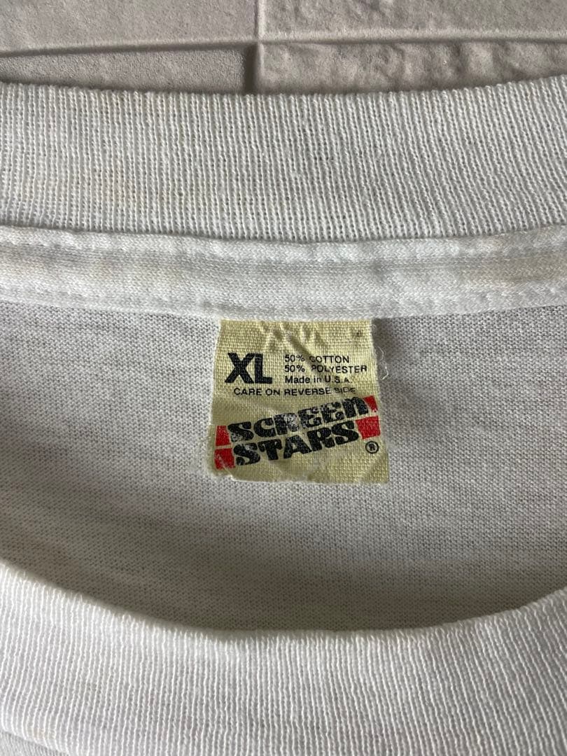 90s USA製　ニューポート Newport 企業ロゴtシャツ　野村訓一　XL