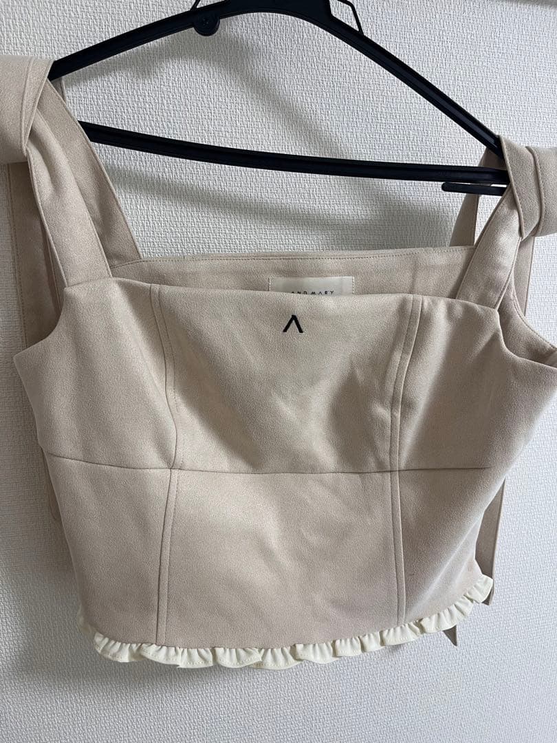 トップス andmary Ava ribbon tops