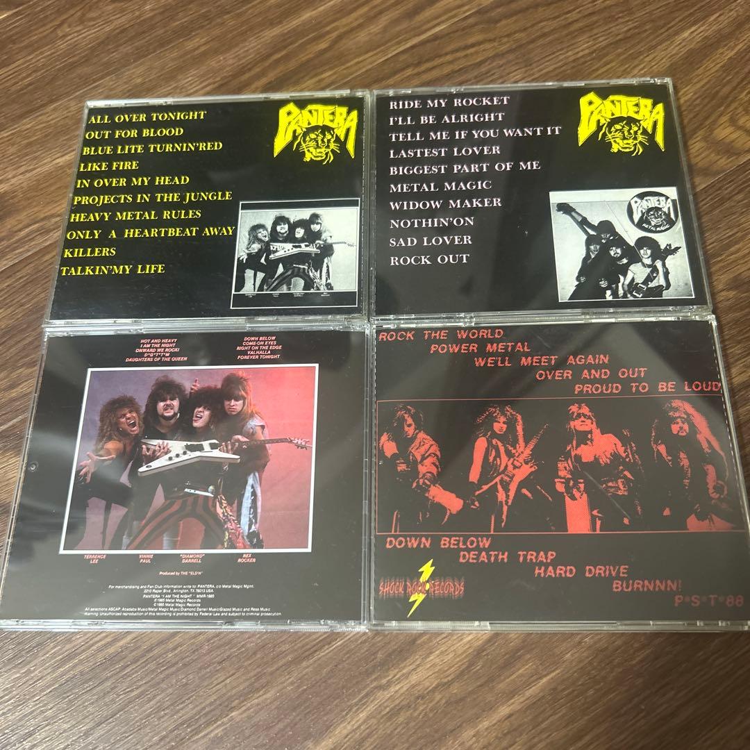 Pantera スラッシュメタル　ヘヴィメタル　CDまとめ売り