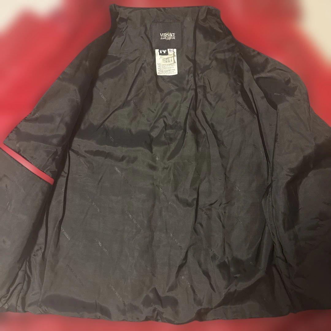 VERSACE ヴェルサーチ ジャケット スイングトップ L 赤 メデューサ