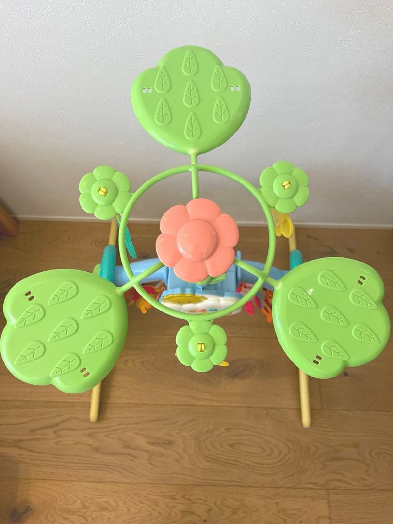 【美品】くまのプーさん えらべる回転6WAY ジムにへんしんメリー プーメリー