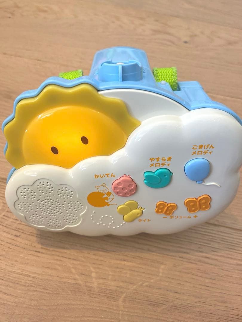 【美品】くまのプーさん えらべる回転6WAY ジムにへんしんメリー プーメリー