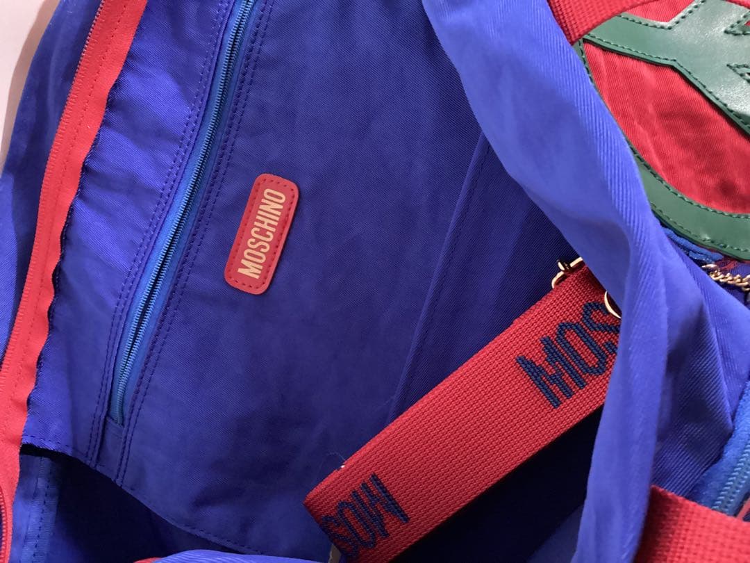 S4 MOSCHINO　ボストンバッグ　モスキーノ