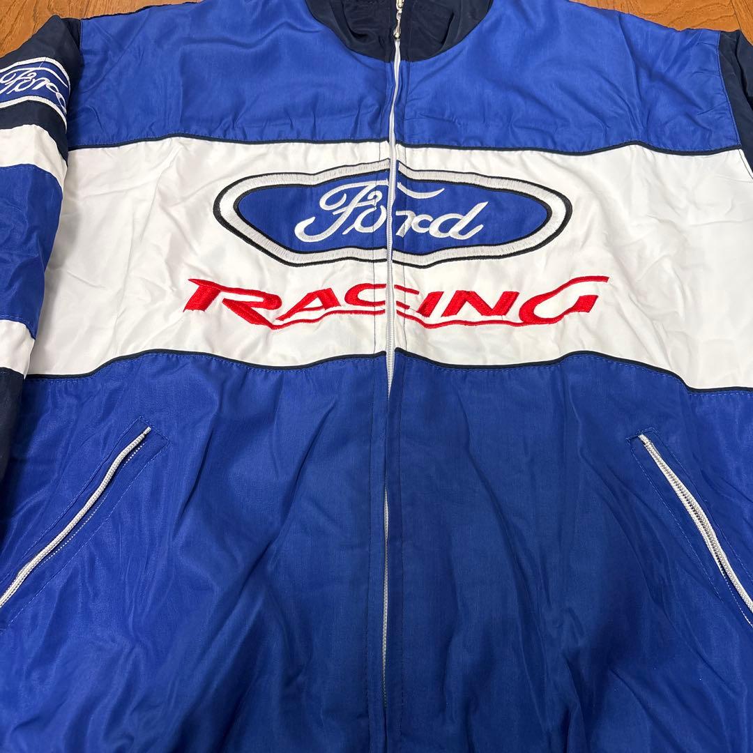 Ford レーシングジャケット 中綿ブルゾン ジャンパー