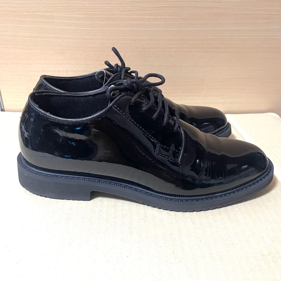 【美品】BATES ベイツ サービスシューズ ハイグロス E01842 7M
