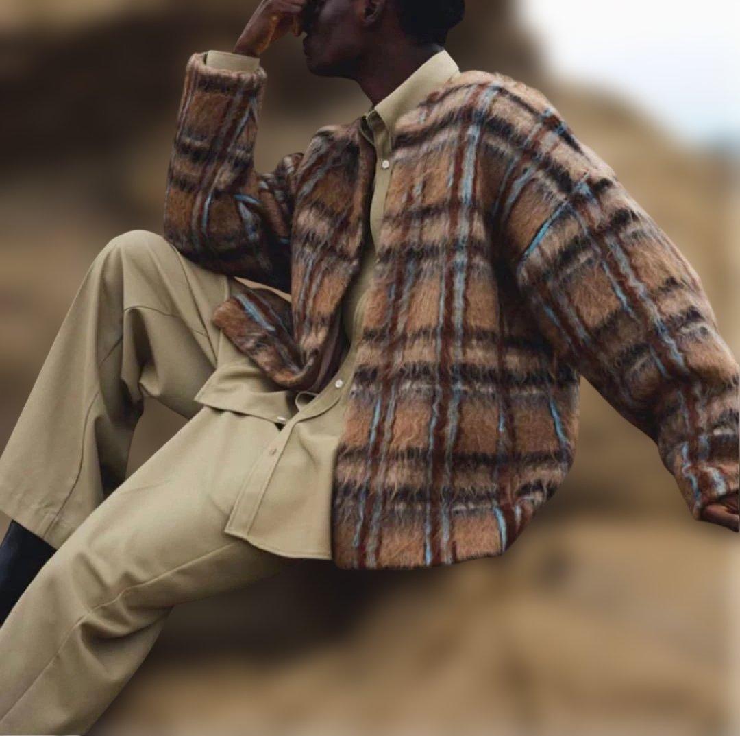 トップス N.HOOLYWOOD for Ameri CHECK CARDIGAN