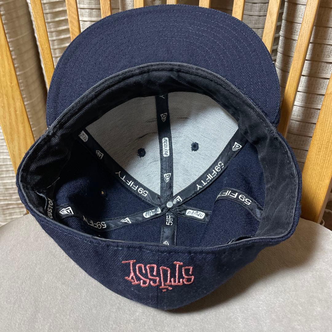 STUSSY×NEWERA オールドステューシー　キャップ。