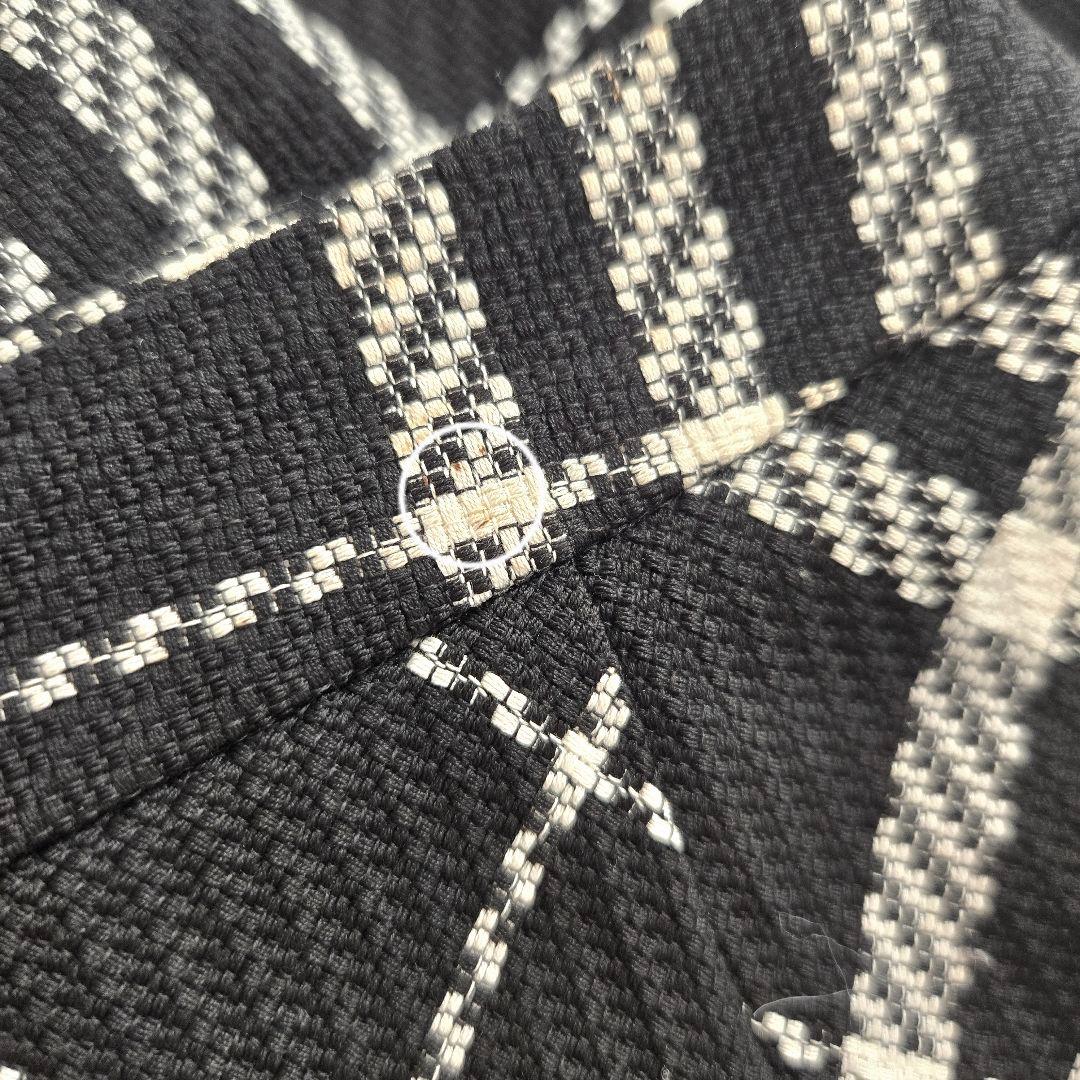 BURBERRY バーバリー 38 M ロング スカート チェック フレア 黒