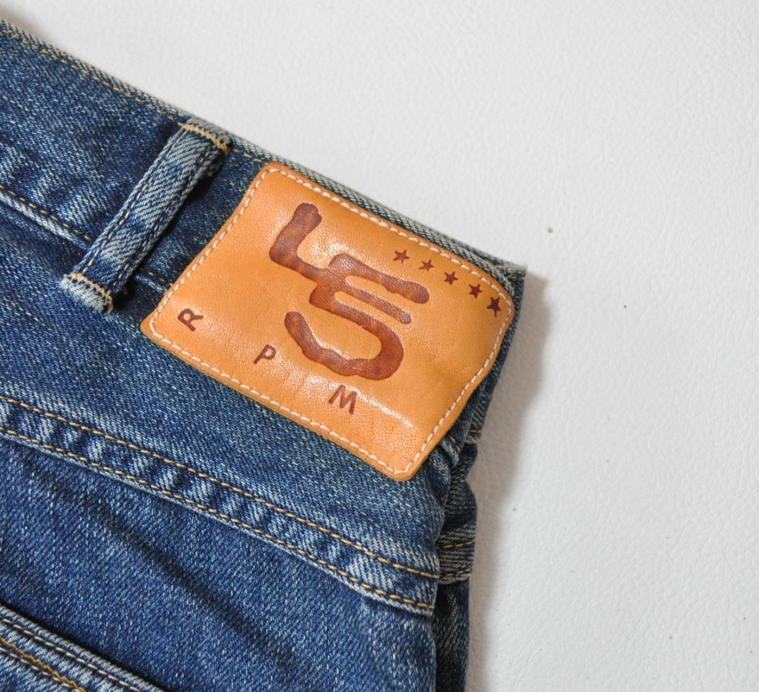 45R ライ麦デニムのシャルロット5 加工 焦