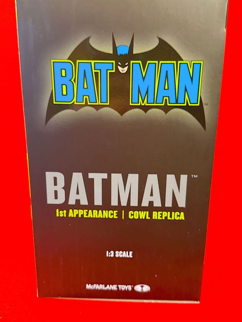 マクファーレン DC バットマン 初期 1:3 マスク フィギュア 海外限定