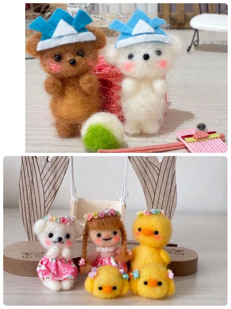 羊毛フェルト ゆかぴょん(^_^) ページ