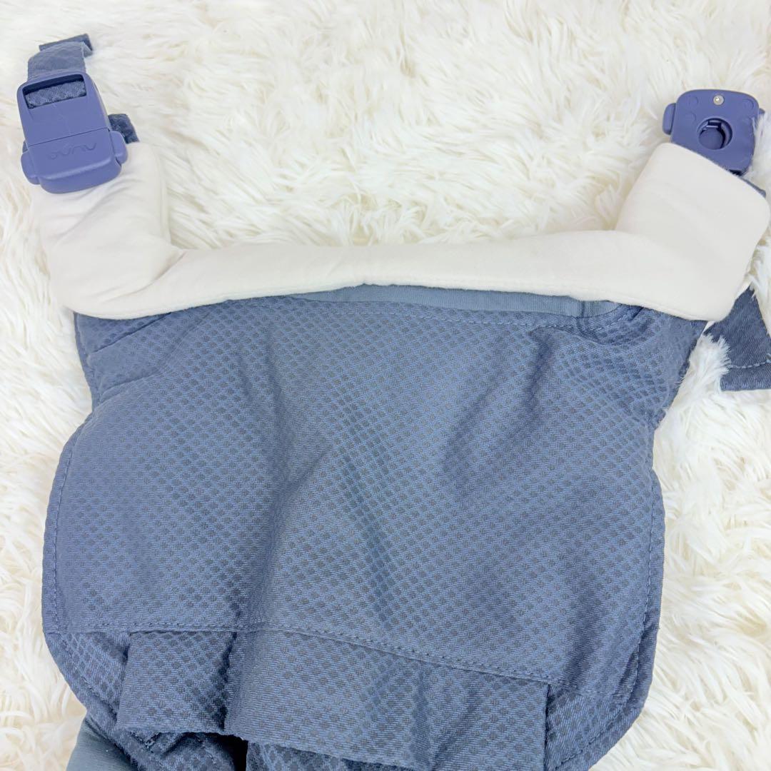 極美品 Nuna 抱っこ紐 cudl clik グレー メッシュ ベビー用品