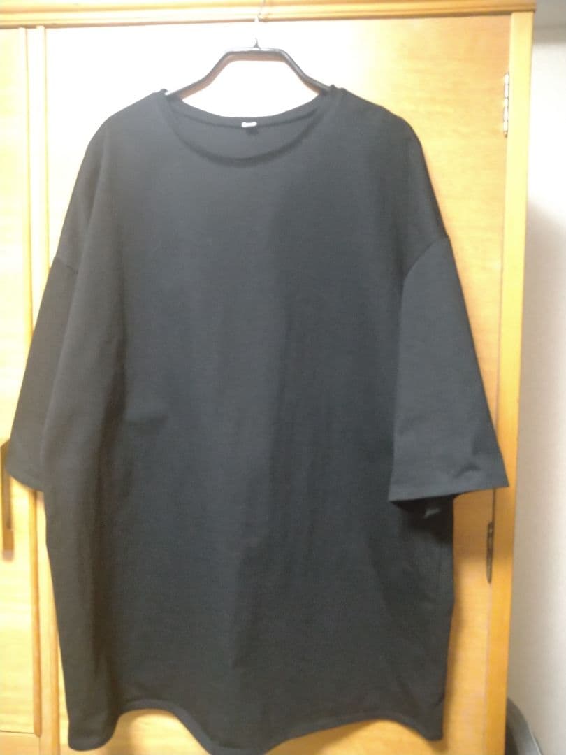 HER.オーバーサイズドTシャツ・ブラック／タグあり