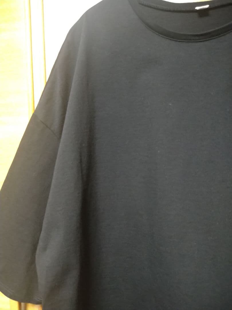 HER.オーバーサイズドTシャツ・ブラック／タグあり