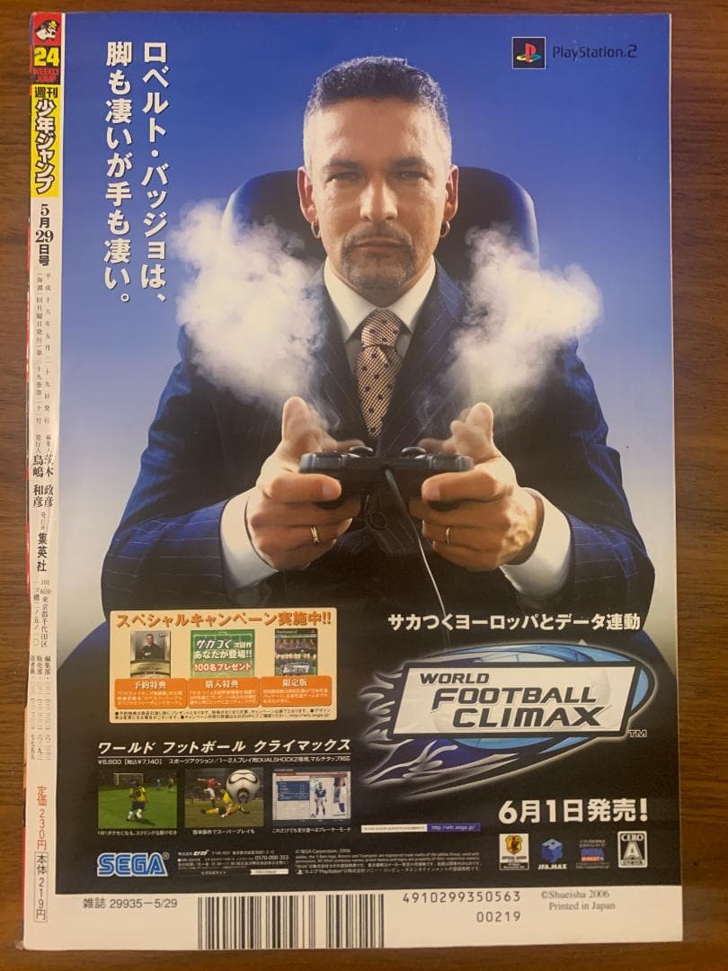 週刊少年ジャンプ 2006年 24号 ワンピース 表紙