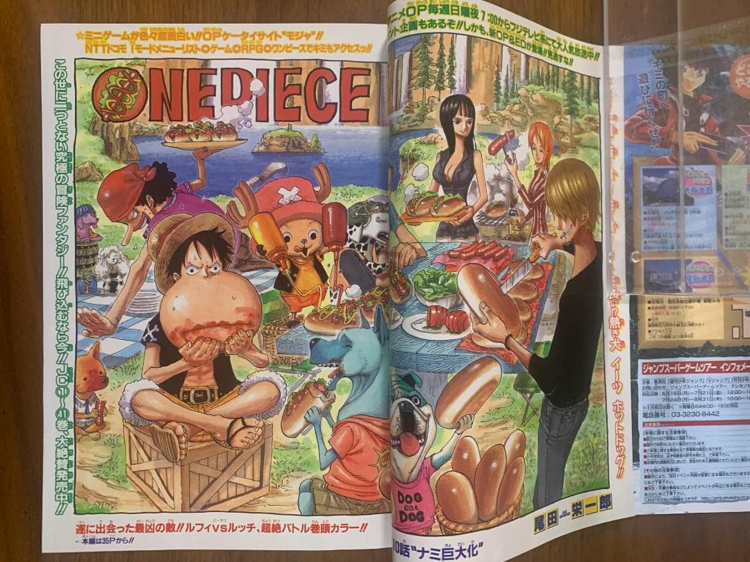 週刊少年ジャンプ 2006年 24号 ワンピース 表紙