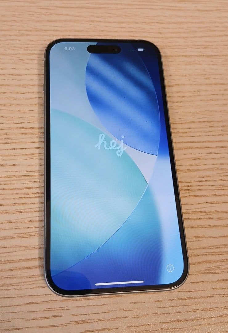 iPhone15 128GB ブルー　SIMフリー