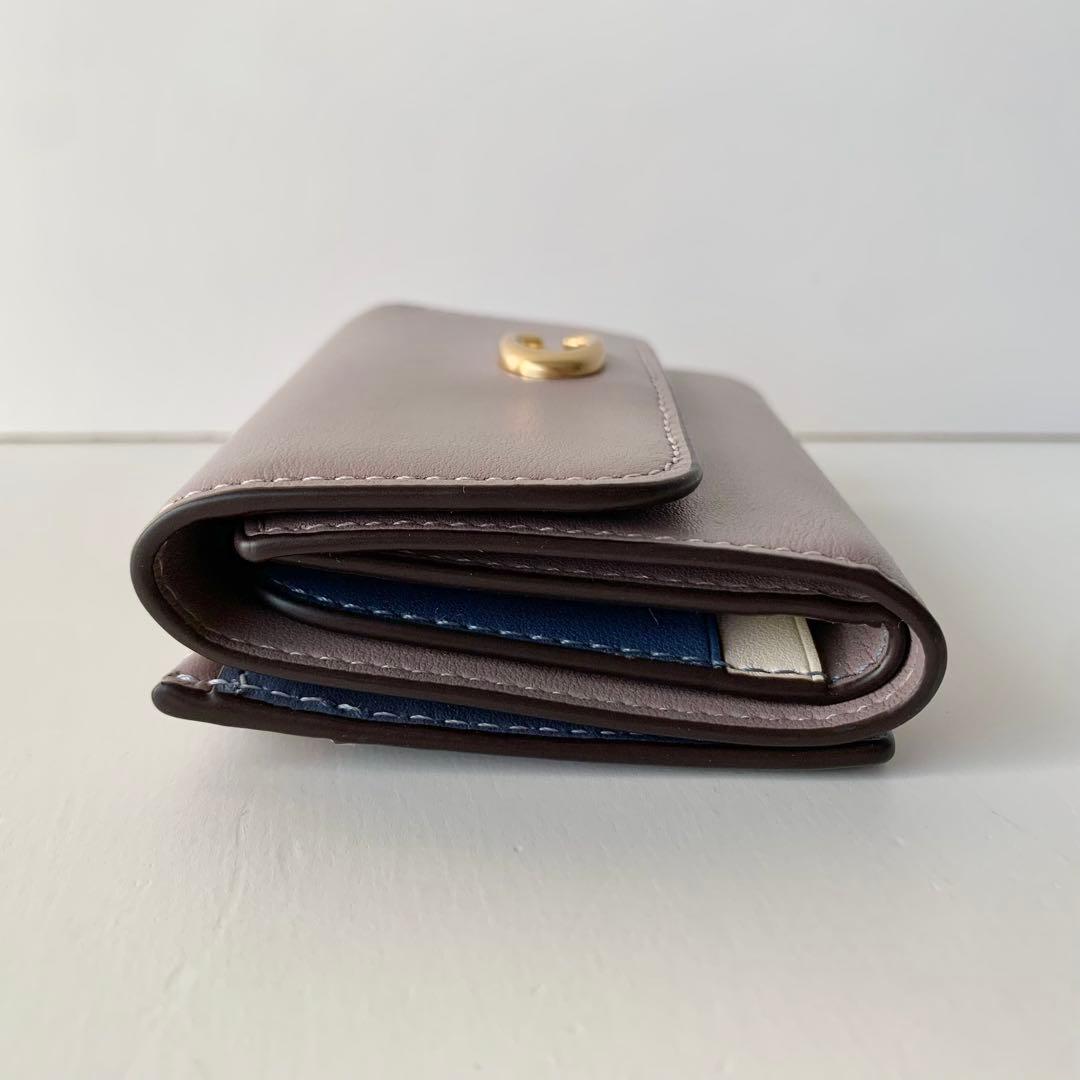 【COACH】コーチ　カードホルダーウォレット　コンパクトウォレット　新品
